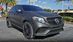 Mercedes-AMG GLE63 S Coupe Matte Black by MetroWrapz 2016 года